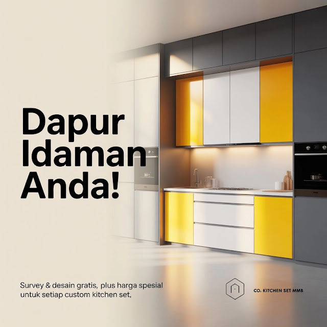 Contoh kitchen set minimalis Bandung karya SUNSUN Interior (6)