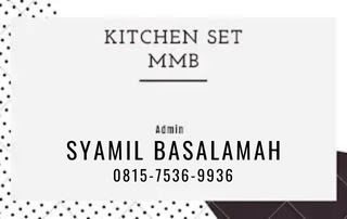 Ilustrasi cara pesan kitchen set di SUNSUN Interior Bandung